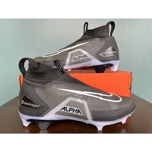 Nike Alpha Menace Elite 3 Black/White Football Cleats Men's Size 12 CT6648-001